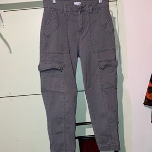 Time and Tru Women’s Gray Cargo Pants